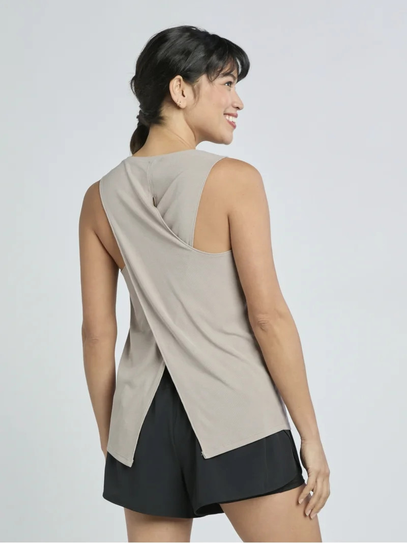 Avia Women's and Women's Plus Lightweight Wrap Back Tank, Sizes XS-4X | Walmart (US)