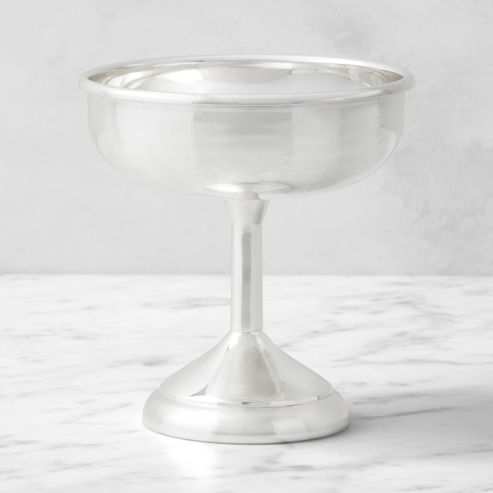 Heirloom Silver Footed Ice Cream Coupe | Williams-Sonoma