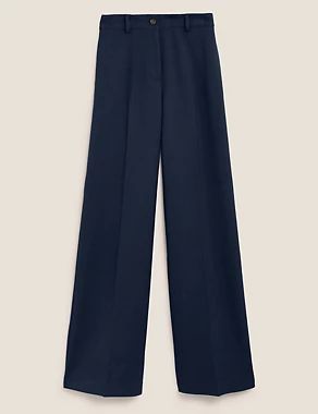 Wide Leg Trousers | M&S Collection | M&S | Marks & Spencer (UK)