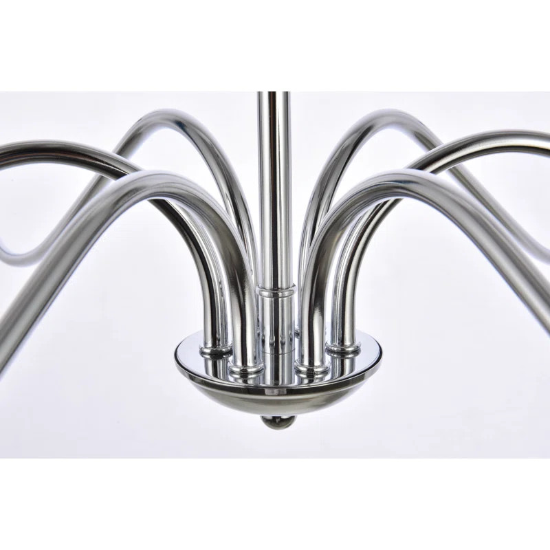 Hamza 6 - Light Candle Style Chandelier: farmhouse | Wayfair North America