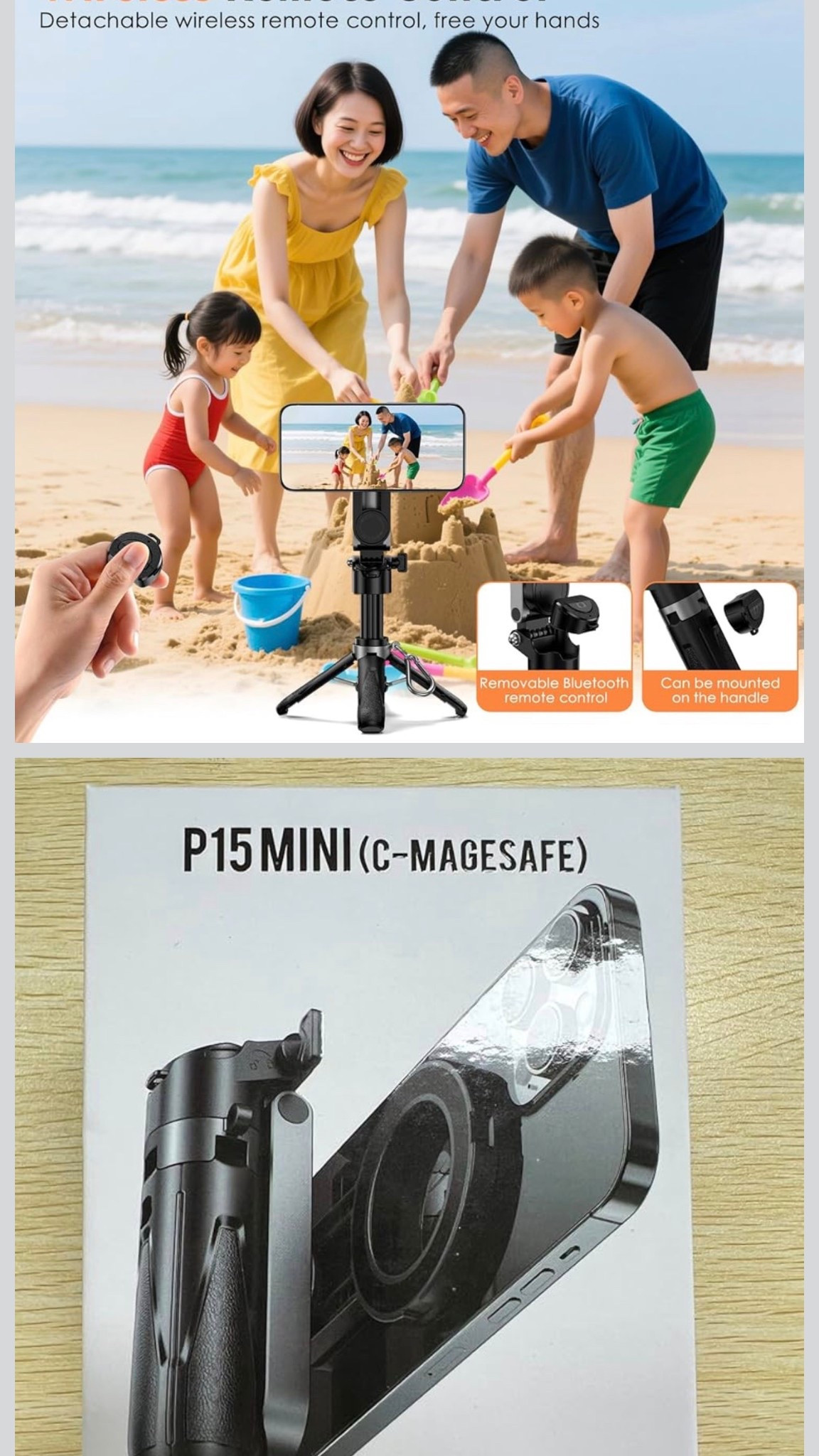 CloudValley Magnetic Mini Selfie Stick Tripod, 4-in-1 Pocket Size Phone Tripod with 360° Rotation, Rechargeable Bluetooth Remote, Foldable Handle Grip, Compatible with MagSafe iPhone for Photo/Video #amazon #amazonfind

#LTKTravel #LTKFamily #LTKSaleAlert

#LTKActive #LTKFamily #LTKTravel