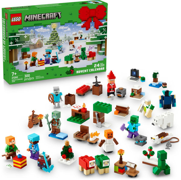 LEGO Minecraft 21280 Advent Calendar 2025 | Barnes & Noble