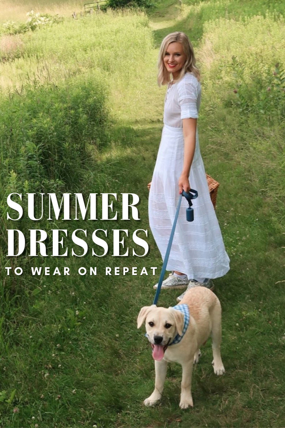 Summer Dresses To Wear On Repeat | A romantic white dress, mountain views, and a slow summer afternoon. Sharing the summer dresses I'm reaching for this season including breezy cotton, lightweight linen, and effortless gingham that evoke slow afternoons in the countryside 

 