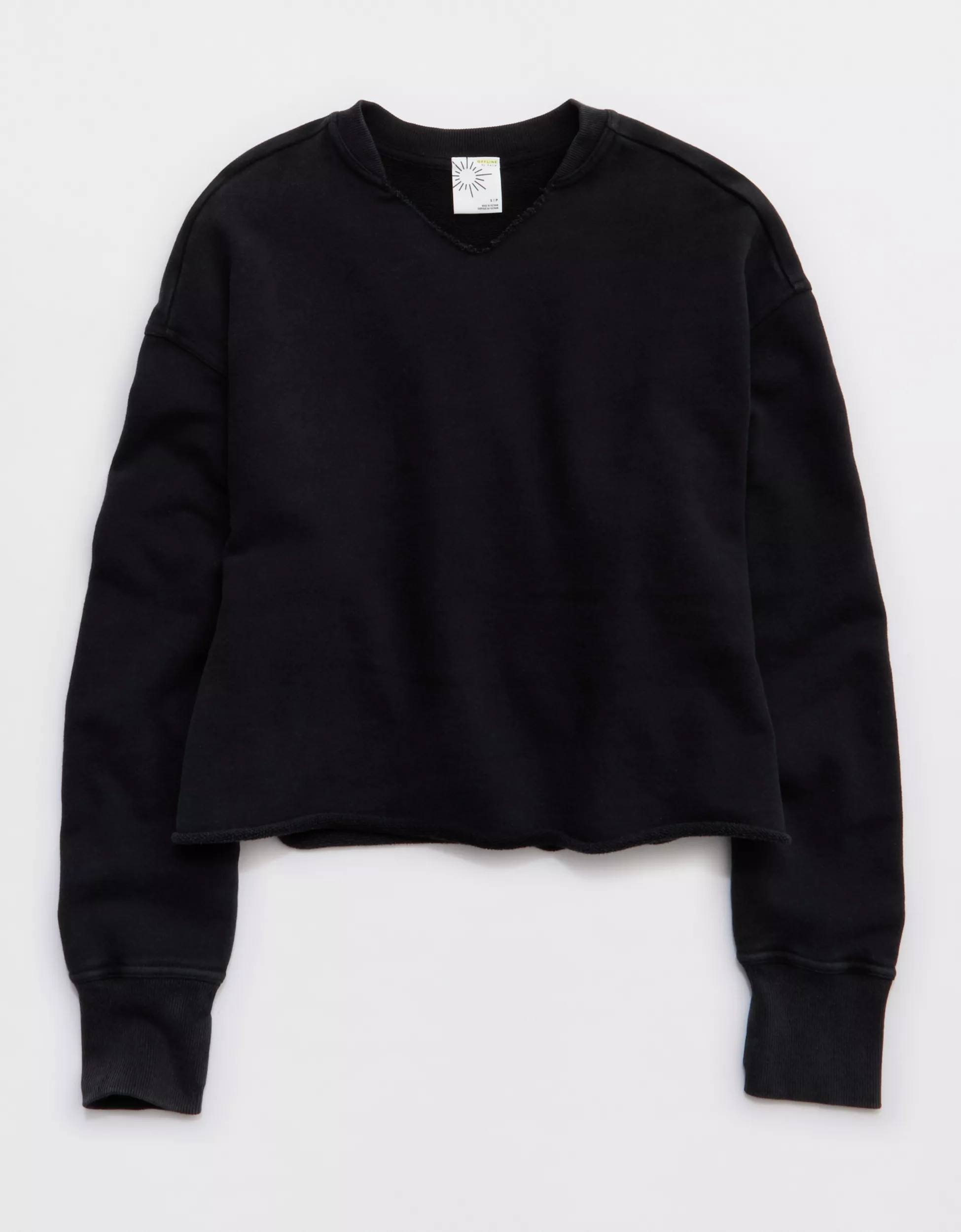 OFFLINE By Aerie Throwback Notch Crewneck | Aerie