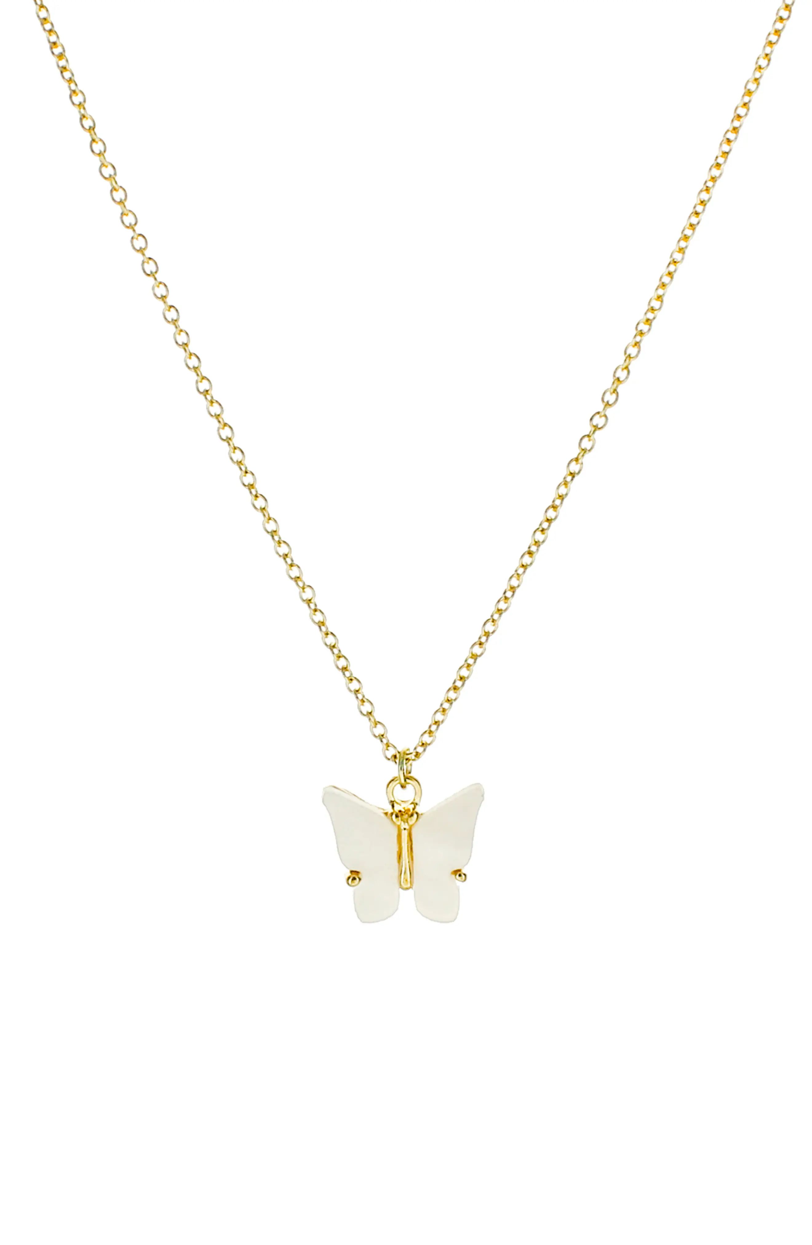 Women's Panacea Butterfly Pendant Necklace | Nordstrom