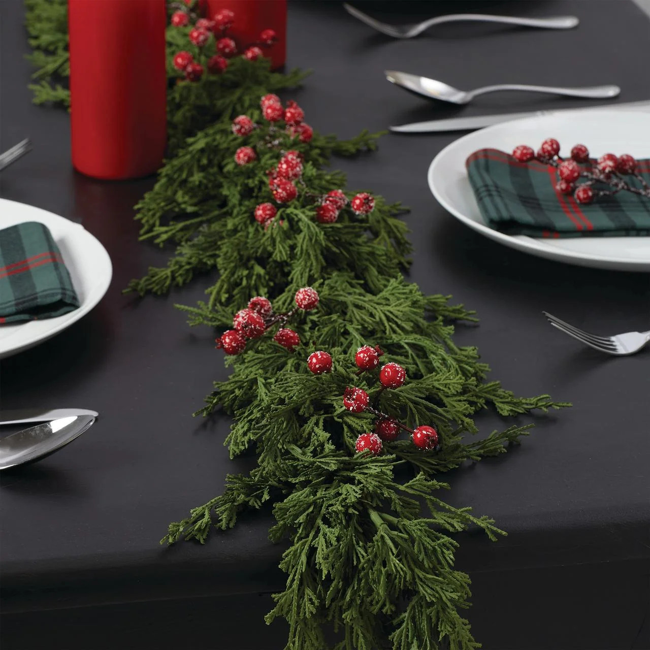 My Texas House Red Berry Garland, 6 Foot | Walmart (US)