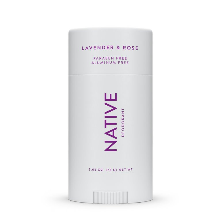 Native Deodorant, Lavender & Rose, Aluminum Free, for Women and Men, 2.65 oz | Walmart (US)