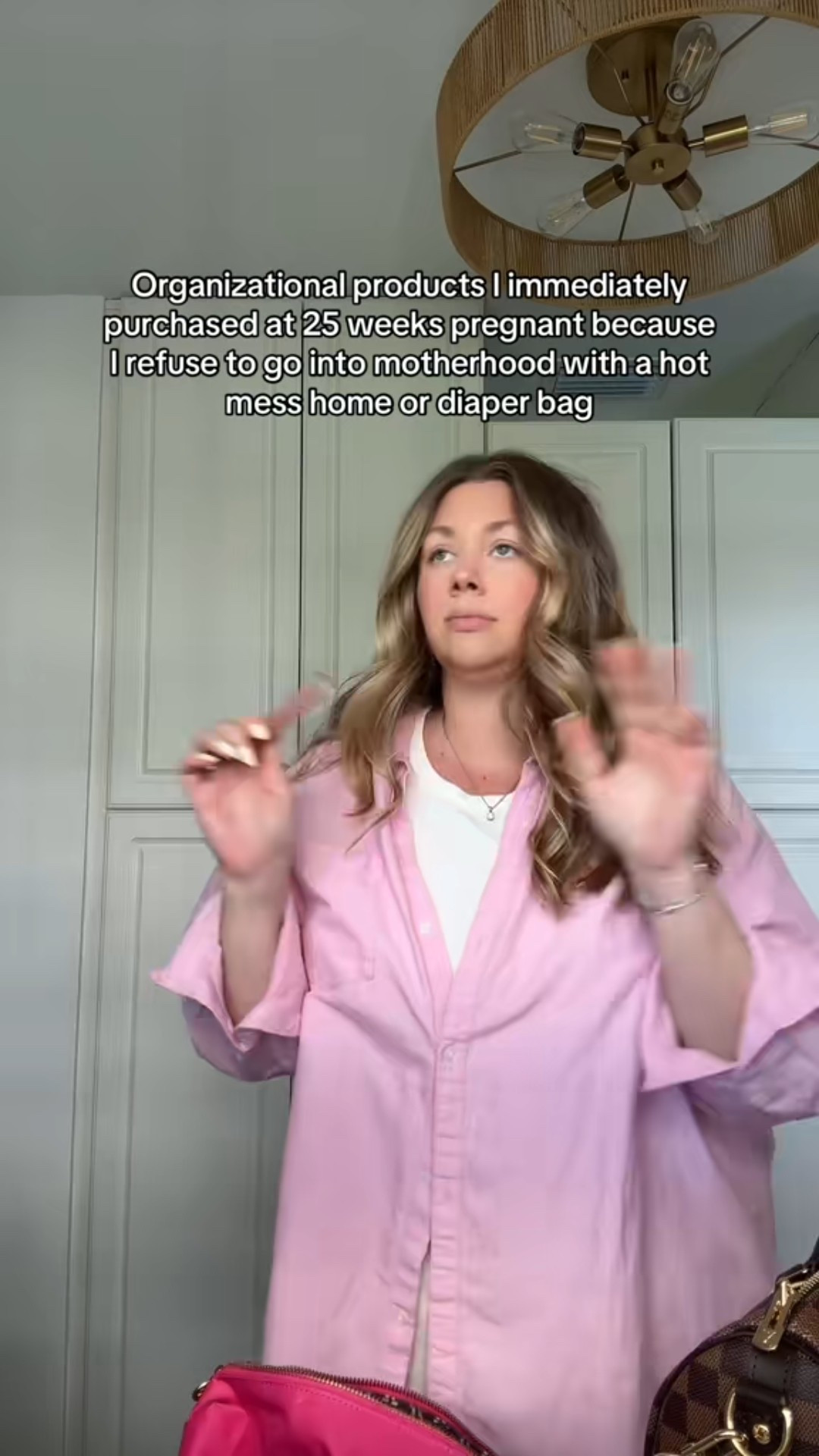 Diaper bag and home organizational items! 