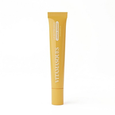 Vitamasques Lip Butter Balm Plump & Repair - Lemon Sorbet Shimmer - 0.33 fl oz | Target