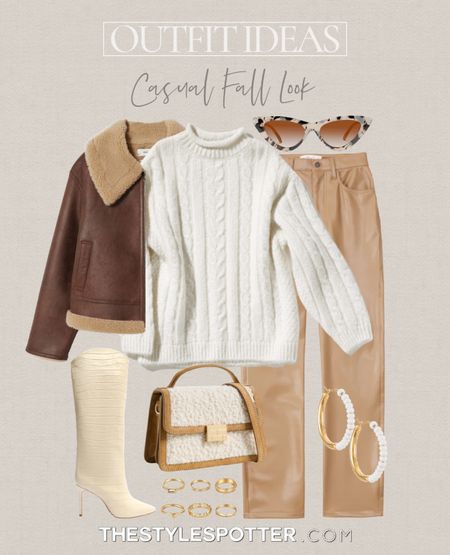 Fall Outfit Ideas 🍁 Casual Fall Look
A fall outfit isn’t complete without a cozy jacket and neutral hues. These casual looks are both stylish and practical for an easy and casual fall outfit. The look is built of closet essentials that will be useful and versatile in your capsule wardrobe. 
Shop this look 👇🏼 🍁 
P.S. These leather pants from Abercrombie & Fitch are 15% off right now! 🏃🏼‍♀️ 

#LTKSeasonal #LTKHalloween #LTKU