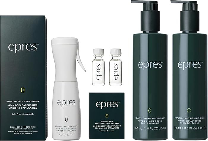 epres Healthy Hair 3-Step System Starter Kit, Includes Bond Repair Treatment & Shampoo and Condit... | Amazon (US)
