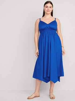 Waist-Defined Sleeveless Smocked Maxi Dress for Women | Old Navy (US)