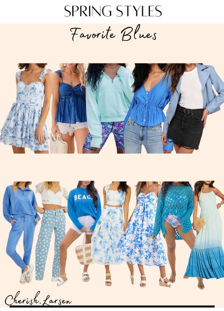Spring styles - blue favorites! Links from Altard State, Pink Lily, Vici Collection, and Lulus! 

#LTKfindsunder50 #LTKfindsunder100 #LTKwedding