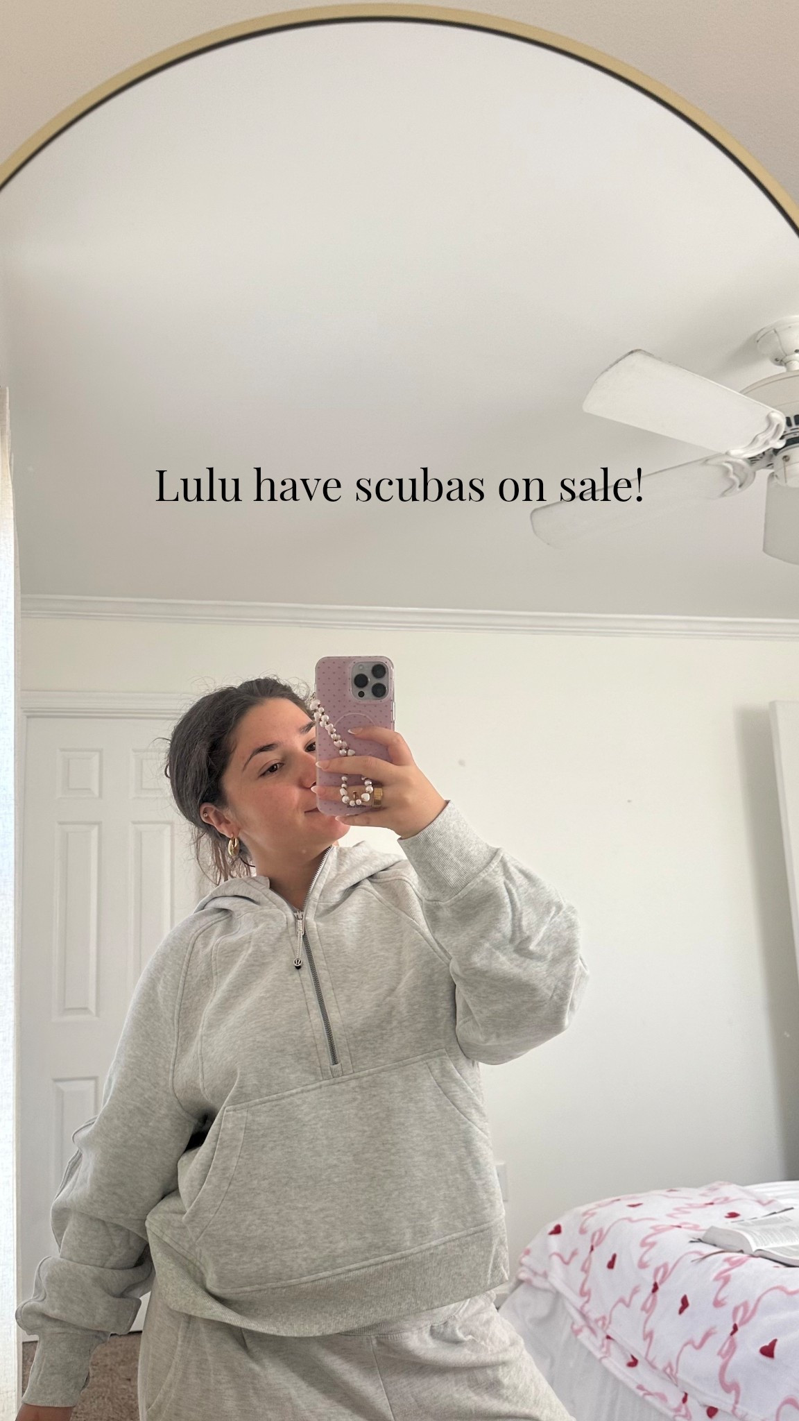 When I saw the heather gray lululemon scuba ON SALE!! I had to grab it 

#lululemon #scuba 

#LTKootd #LTKgrwm #LTKSpringSale