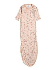 Newborn Girls Rue Knotted Gown | TJ Maxx