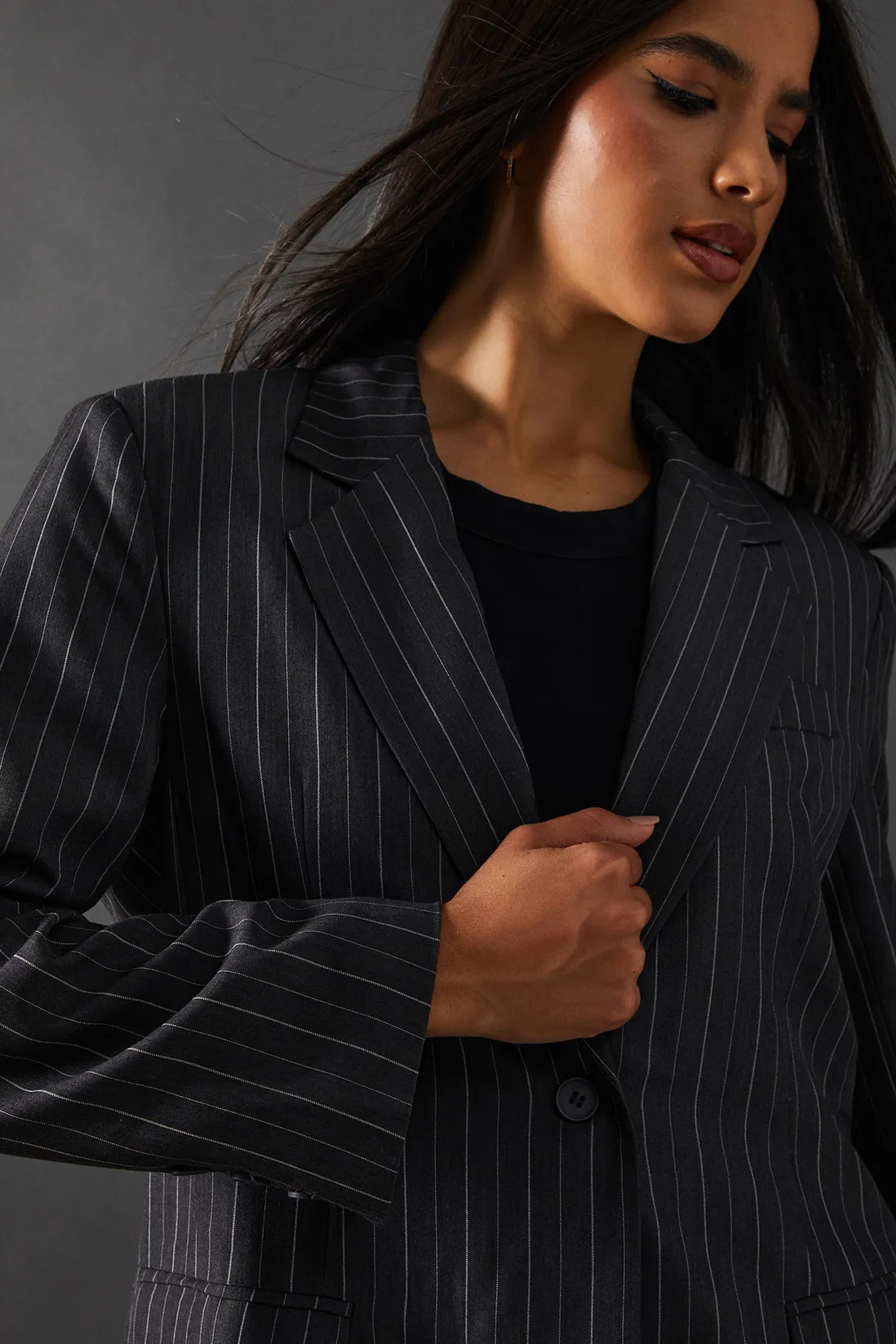 The Ultimate Pinstripe Oversized Blazer | NastyGal UK