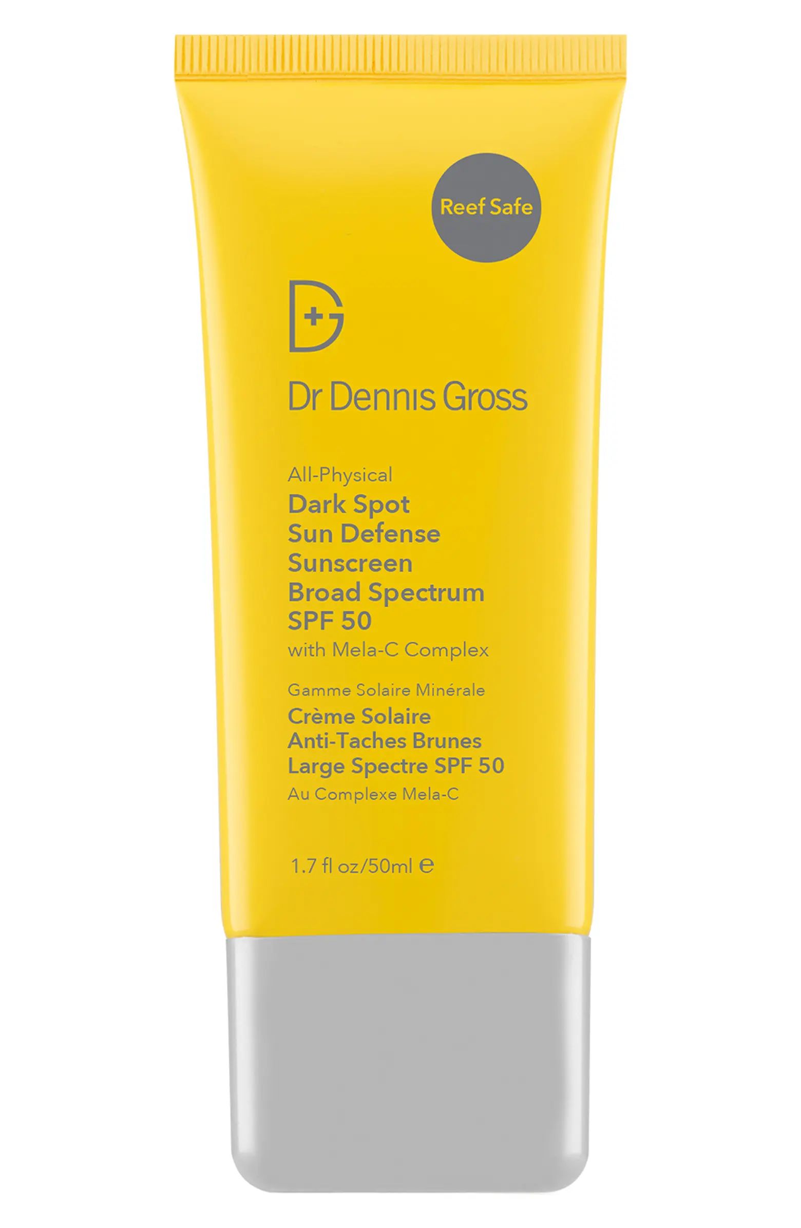Dr. Dennis Gross Skincare All-Physical Dark Spot Sun Defense Sunscreen Broad Spectrum SPF 50 | No... | Nordstrom