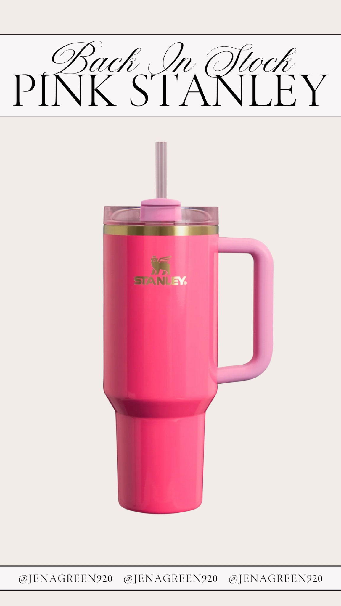 Pink Parade Stanley Back in Stock

#LTKSeasonal #LTKFindsUnder50 #LTKStyleTip