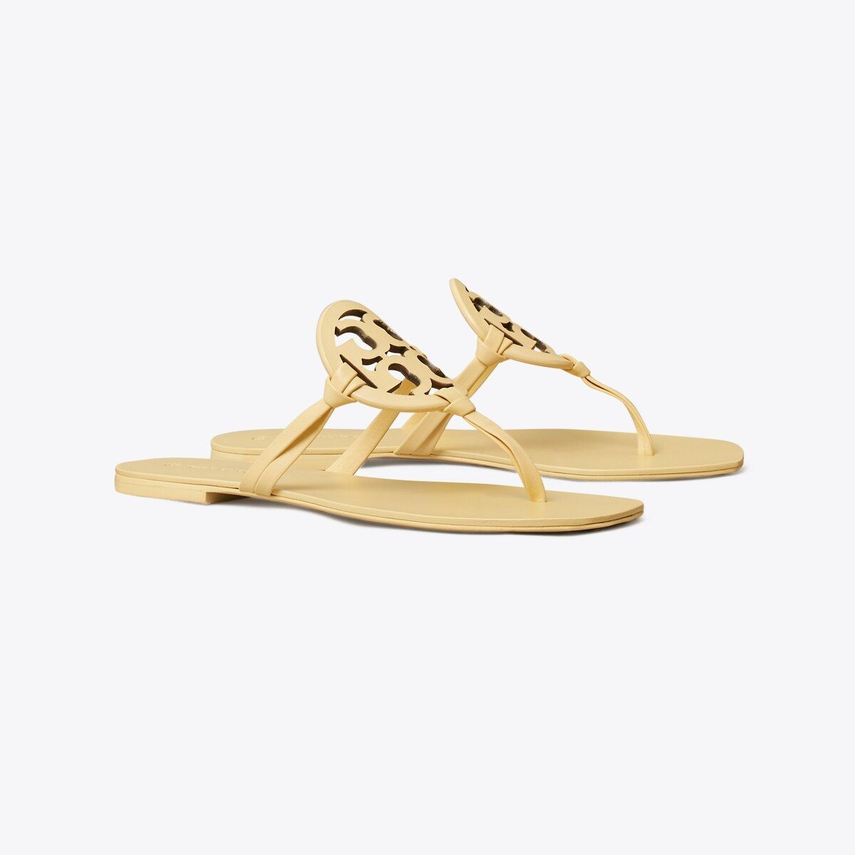 Miller Square-Toe Sandal, Leather | Tory Burch (US)
