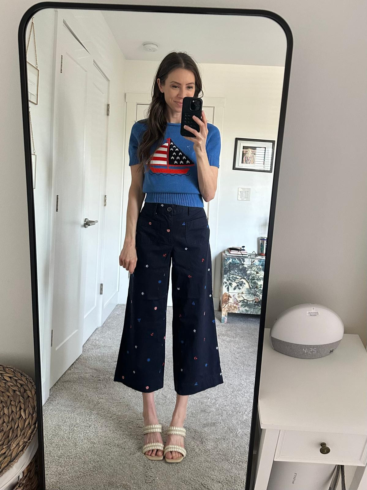 Ready for vaca!!! This nautical fit is giving me J Crew, but would you believe it’s actually from WALMART?!! The fit and little details are perfect. (Wearing xs on top and bottom). 

 #vacationoutfit #summervacation #summerstyle #nautical #LTKdayinmylife #LTKgrwm #LTKootd