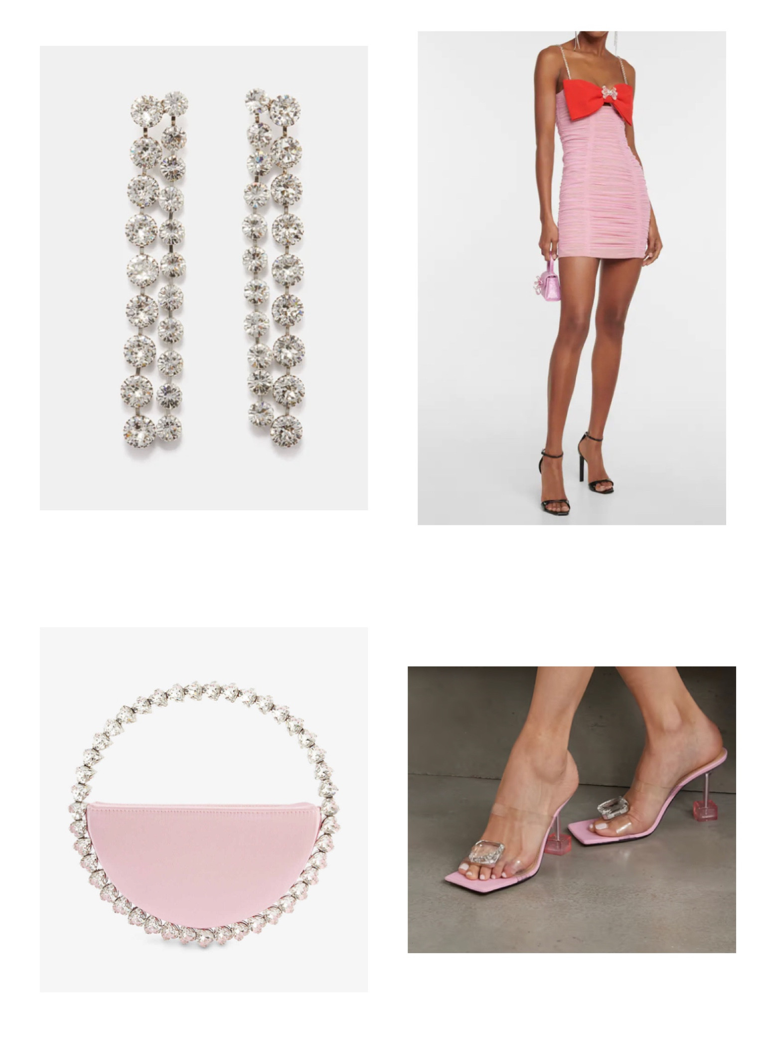 Festive Look- Pretty in pink bow mini dress with statement earrings, diamanté satin bag and jewelled pink mules 🎀

#LTKHoliday #LTKeurope #LTKSeasonal