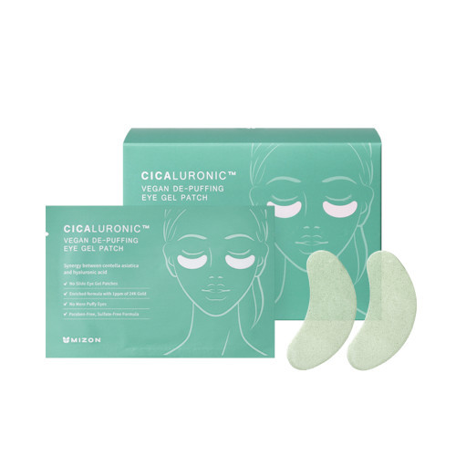 MIZON - Cicaluronic Vegan De-Puffing Eye Gel Patches - 21 pairs | Stylevana