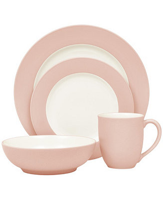 Colorwave Rim Place Setting, Set of 4 Piece | Macy's