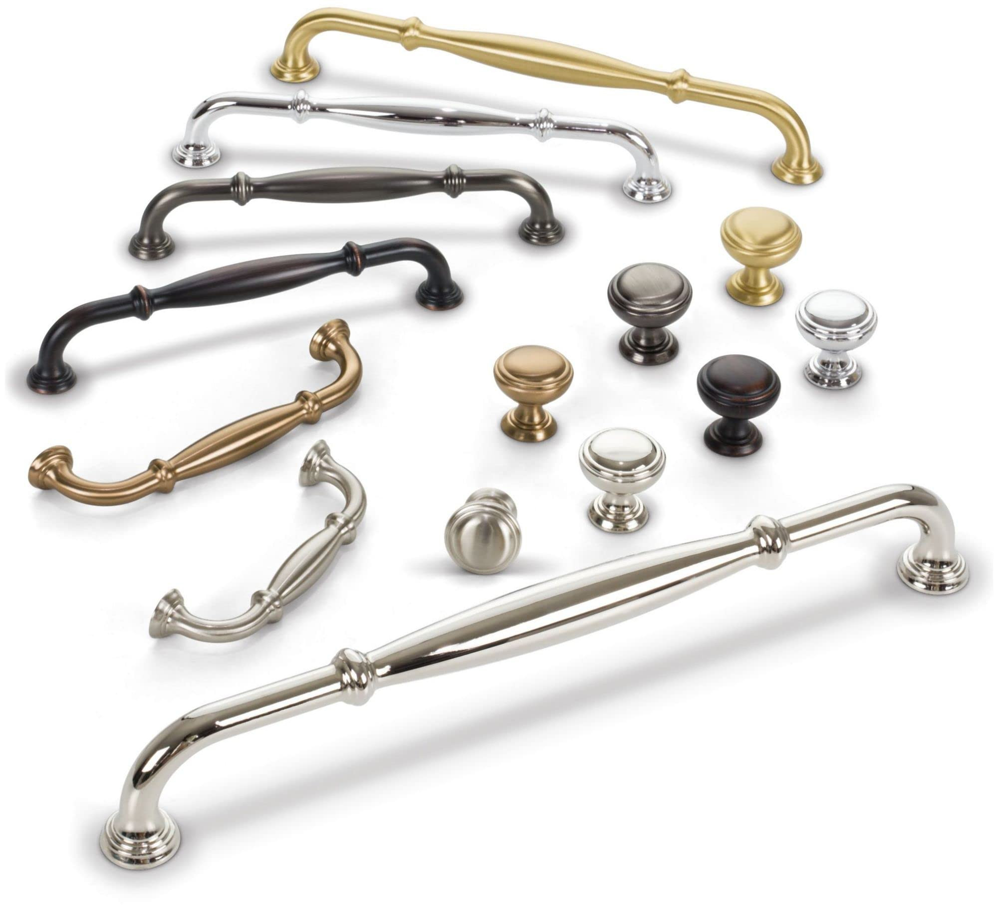 Jeffrey Alexander Tiffany Pull. 658-128BG, Brushed Gold | Amazon (US)