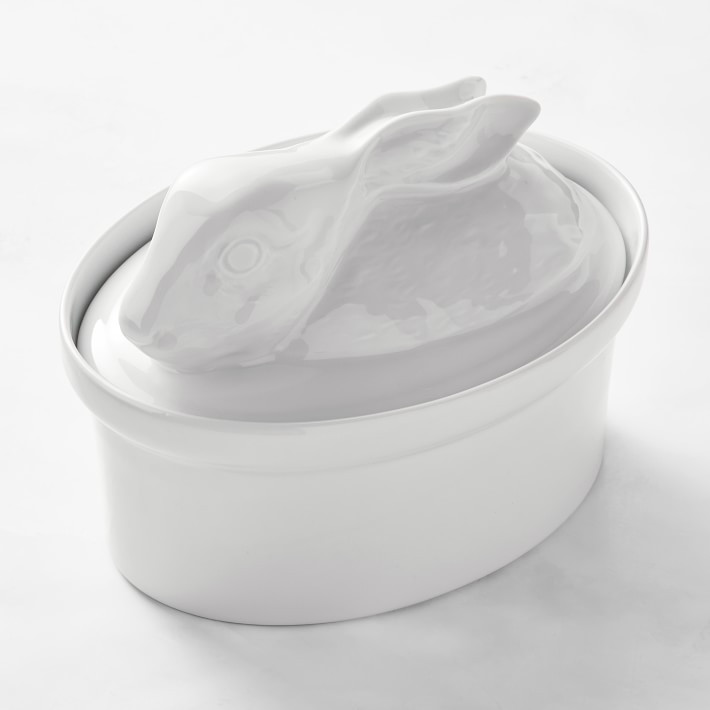 Apilco Porcelain Hare Casserole Dish | Williams-Sonoma