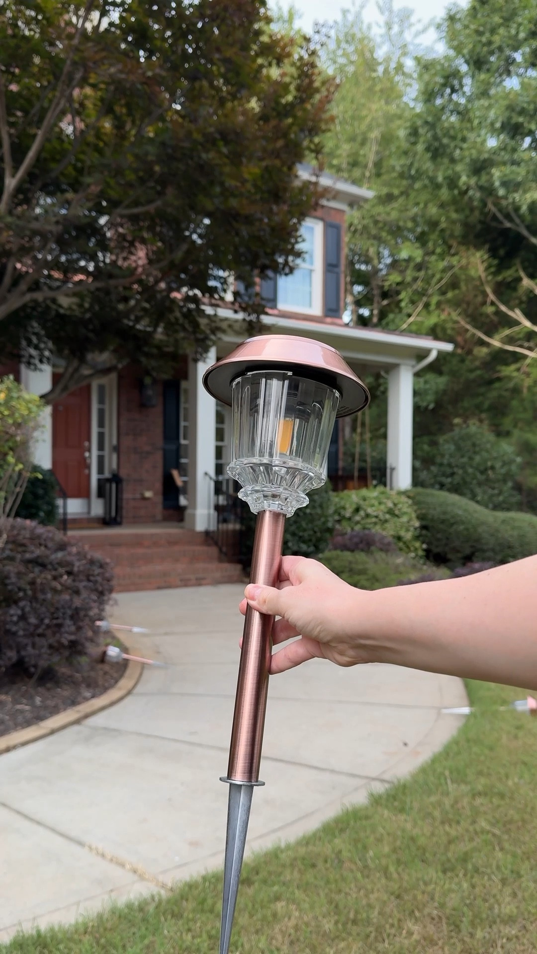 My favorite solar powered outdoor lights! The copper look is beautiful, they are dimmable, waterproof and affordable



#LTKFindsUnder50 #LTKHome