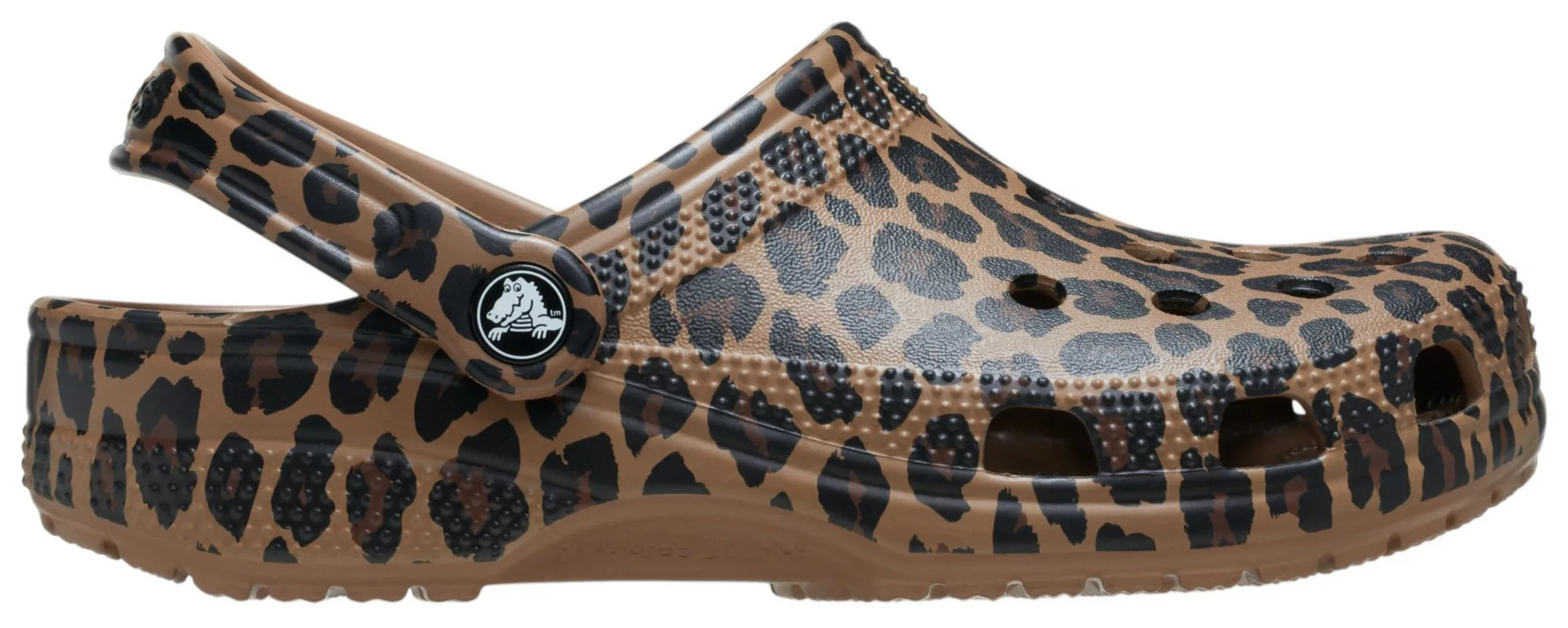 Crocs Classic Animal Clog, Men's, M4/W6, Sepia/Leopard | DICK'S Sporting Goods