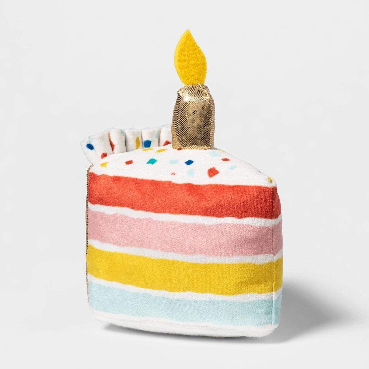Birthday Cake Slice Plush Dog Toy - Boots & Barkley™ | Target