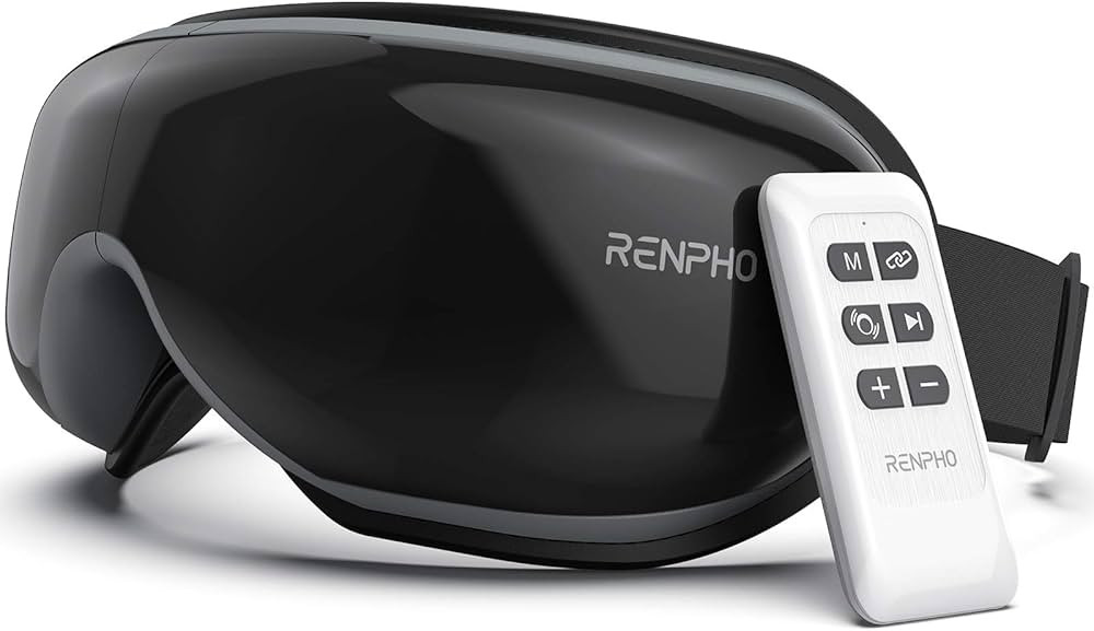 Eye Massager, Christmas Birthday Gifts Ideas, RENPHO Eyeris1 Eye Massager FSA HSA with Heat & Rem... | Amazon (US)