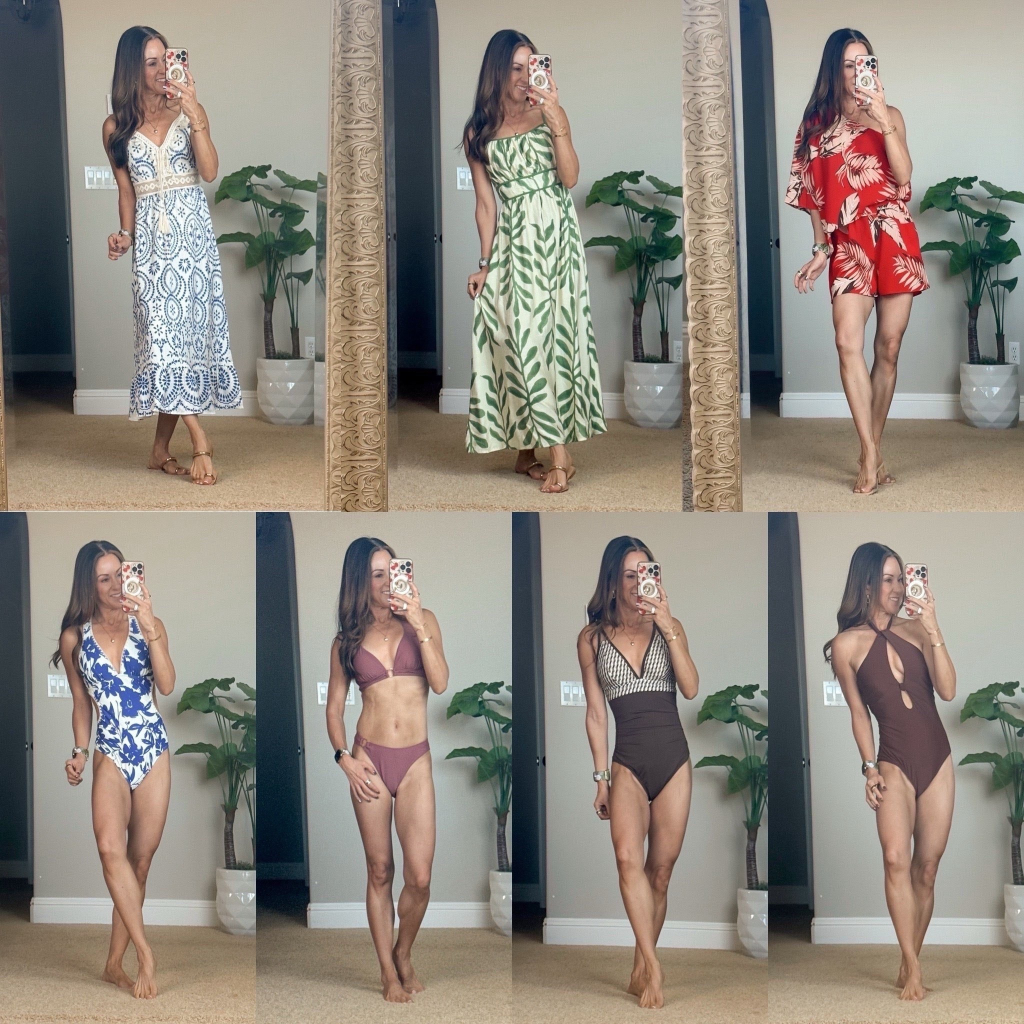  New Arrivals from Cupshe ☀️

Use code HOLLY for 15% off orders $70+ or 20% off $135+

One piece & two piece swimsuits dresses ~ all flattering, comfortable, and perfect for summer beach vacations and cruises. 

For reference: I’m 5’1”, 108lbs. Everything is unaltered.
Wearing size small in the swimsuits. And the smallest size available in all the clothing. 

#LTKOver40 #LTKSwim #LTKSeasonal