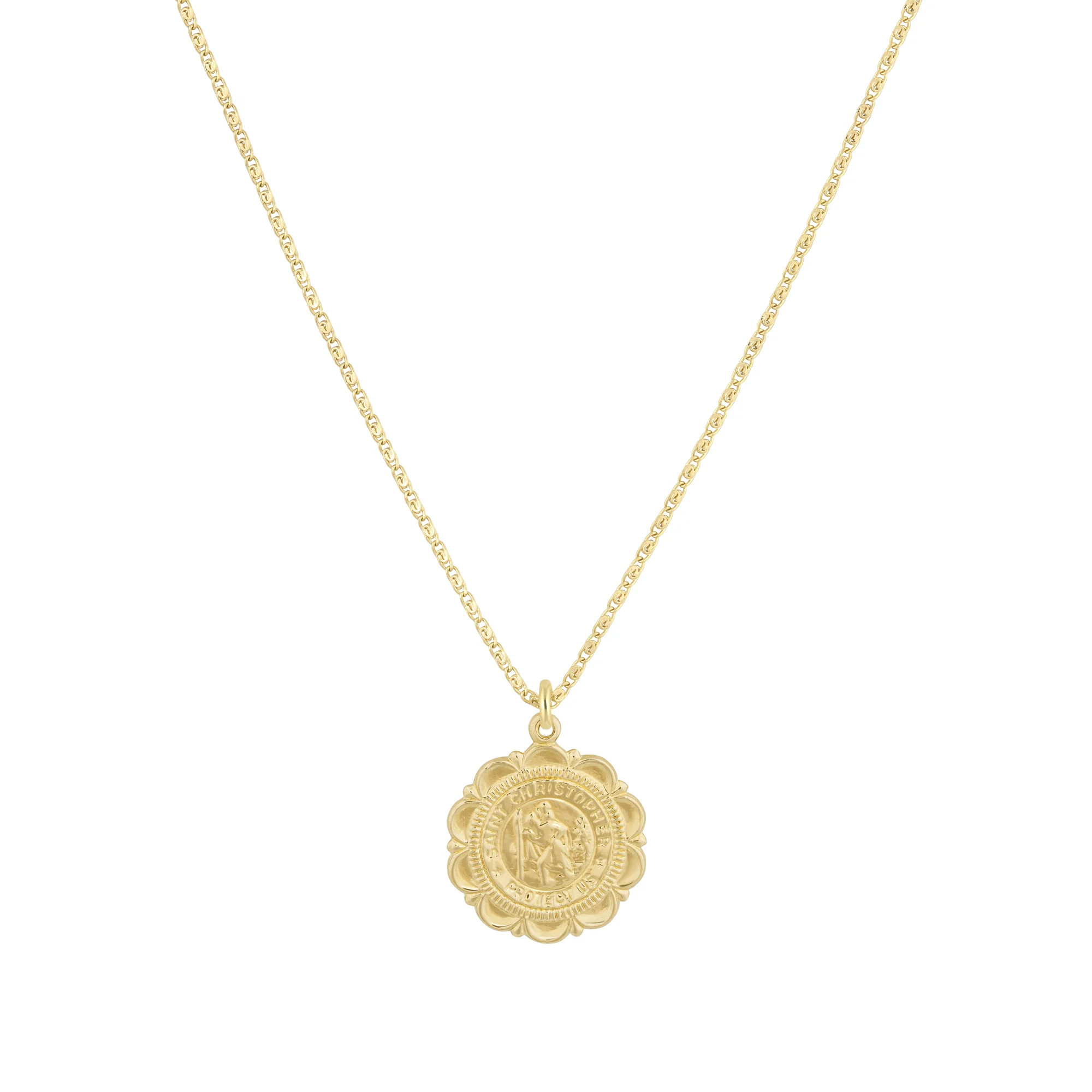 Saint Christopher Necklace | Electric Picks Jewelry
