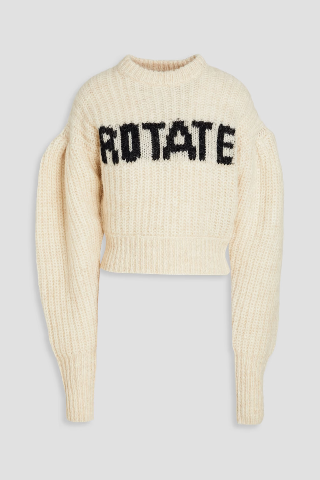 Adley ribbed intarsia wool-blend sweater | The Outnet (US and CA)