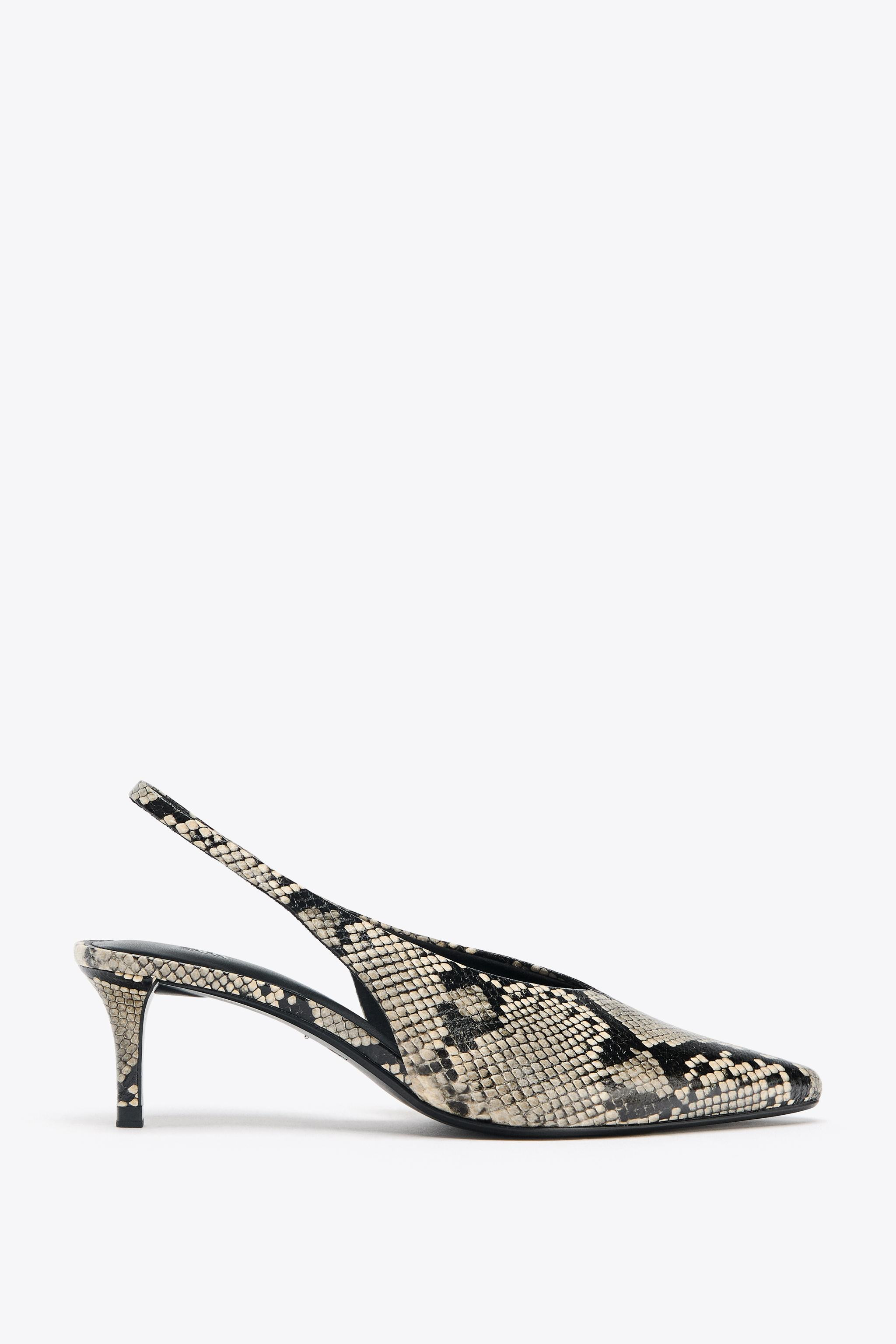 ANIMAL PRINT SLINGBACKS | Zara US