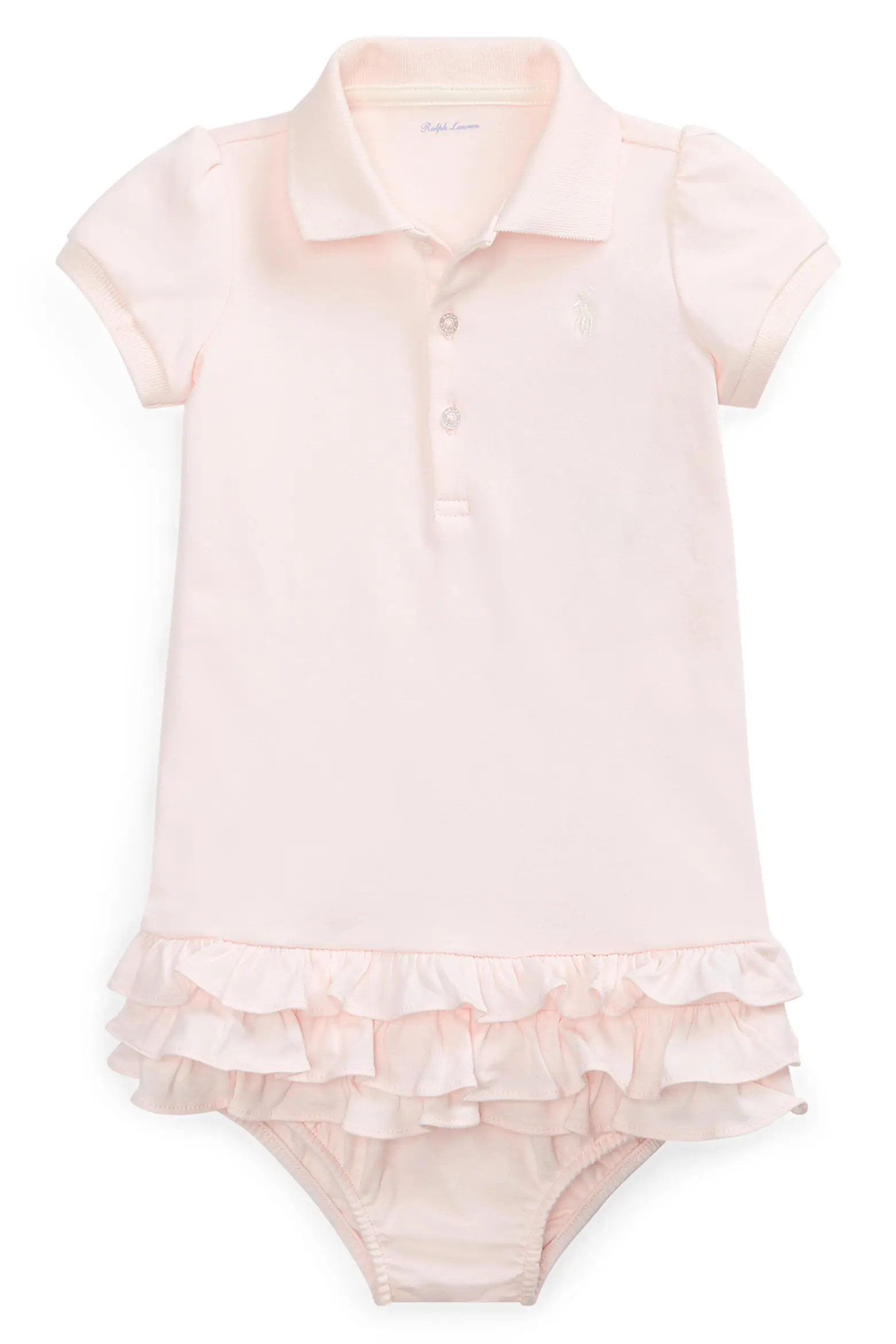 'Cupcake' Ruffle Hem Polo Dress & Bloomers (Women) | Nordstrom | Nordstrom
