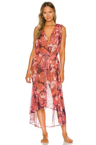 BOAMAR Athena Kimono in Arabesque Flowers from Revolve.com | Revolve Clothing (Global)
