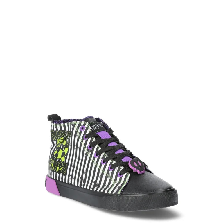 Men's Beetlejuice High Top Sneaker | Walmart (US)