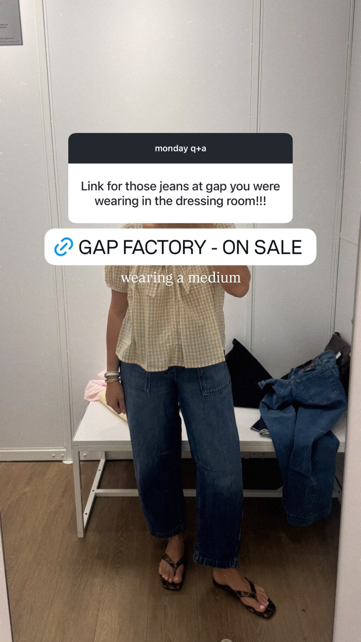 Pull on barrel jeans