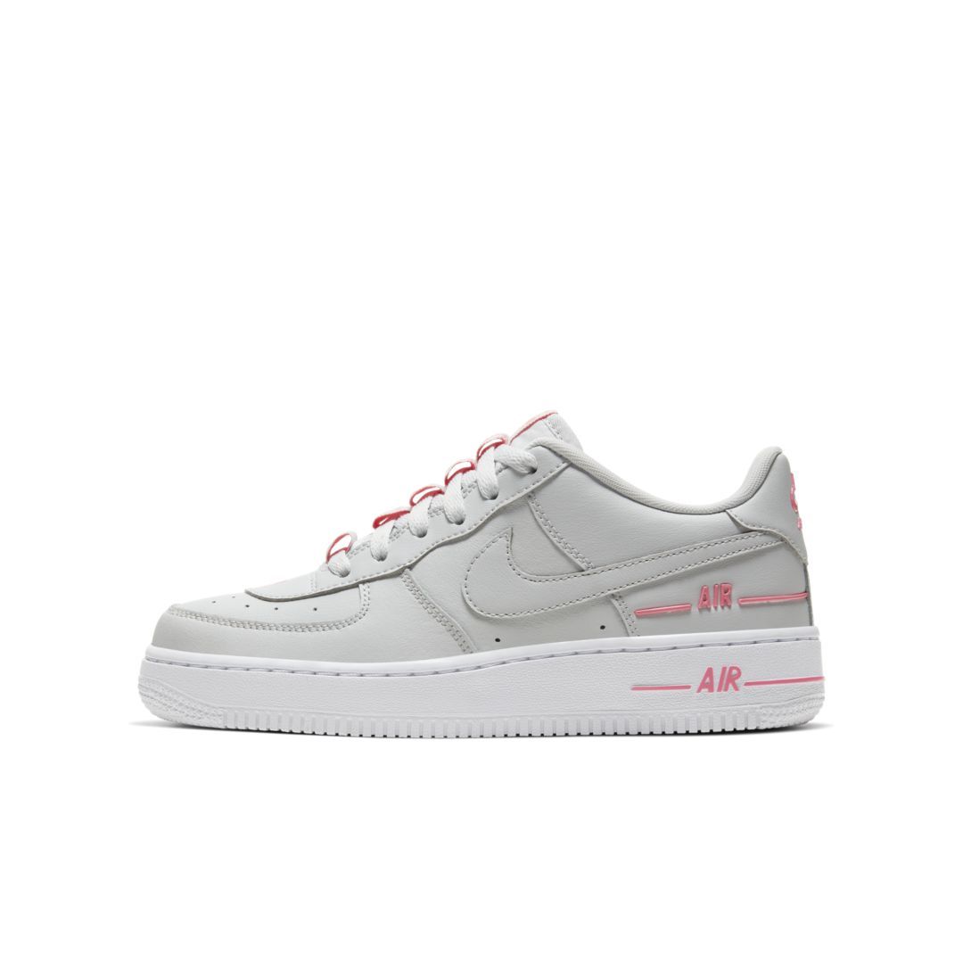Nike Air Force 1 LV8 3 Big Kids' Shoe Size 5.5Y (Grey/Digital Pink) CJ4092-002 | Nike (US)