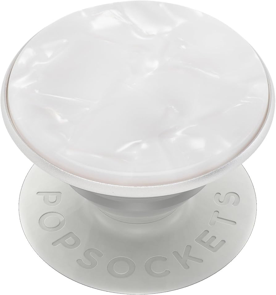 PopSockets Phone Grip with Expanding Kickstand, Pearl White | Amazon (US)