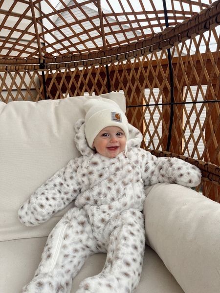 Snow Day 
Baby snowsuit, beanie 

#LTKbaby #LTKSeasonal #LTKkids