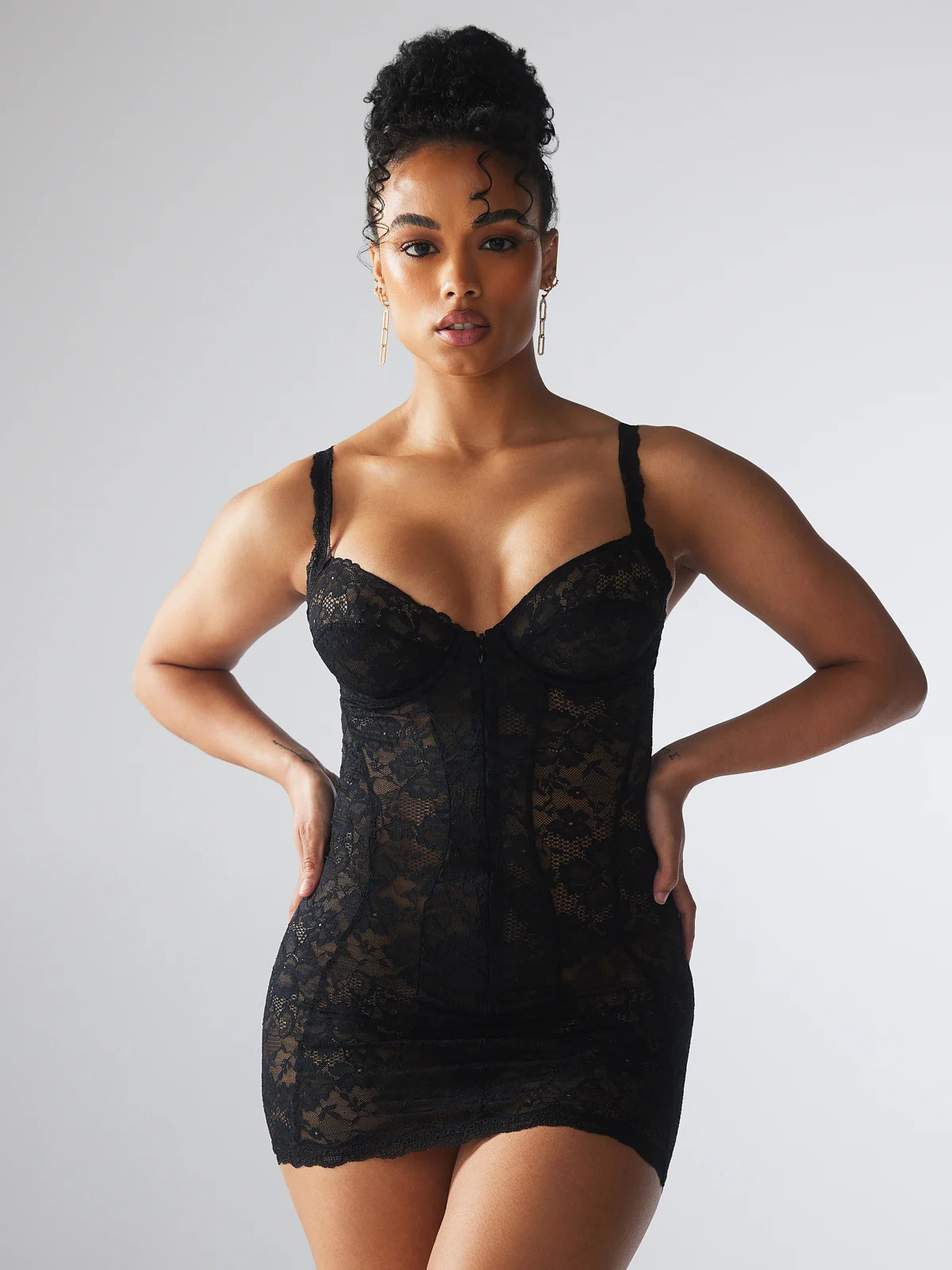 Floral Lace Slip | Savage x Fenty - North America