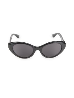 Versace 53MM Oval Sunglasses on SALE | Saks OFF 5TH | Saks Fifth Avenue OFF 5TH
