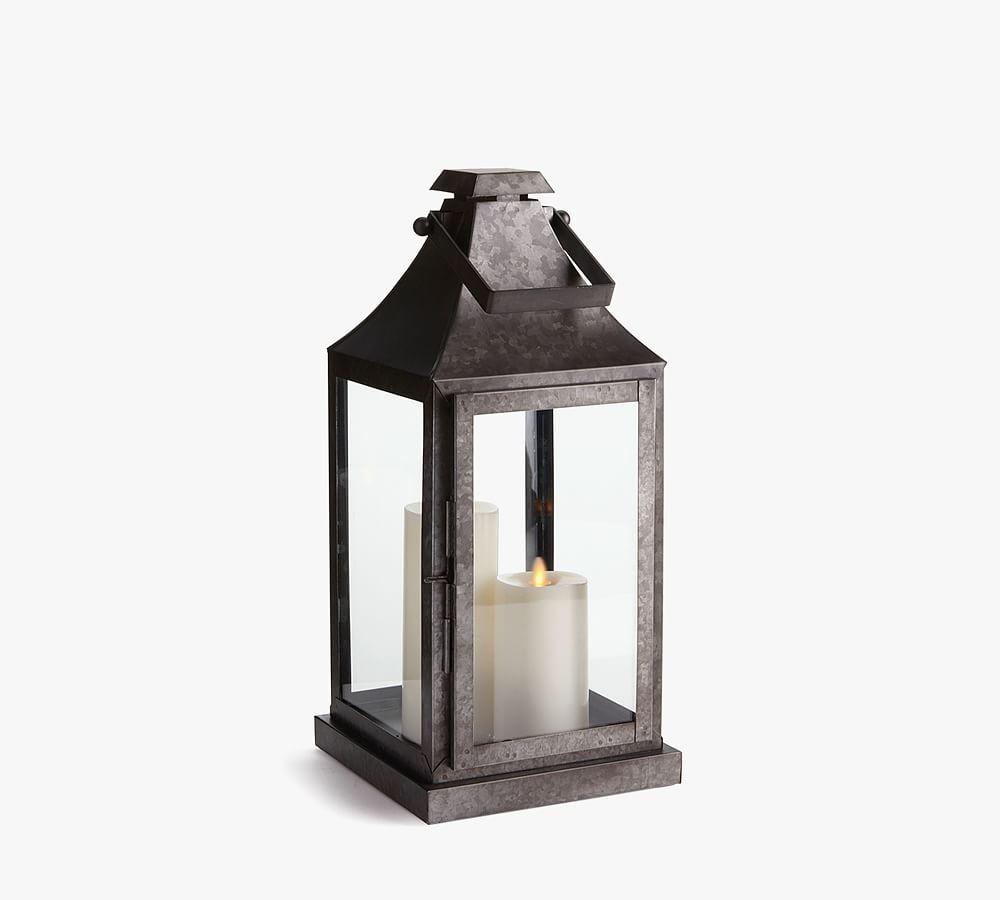 Gale Metal Outdoor Lantern | Pottery Barn (US)