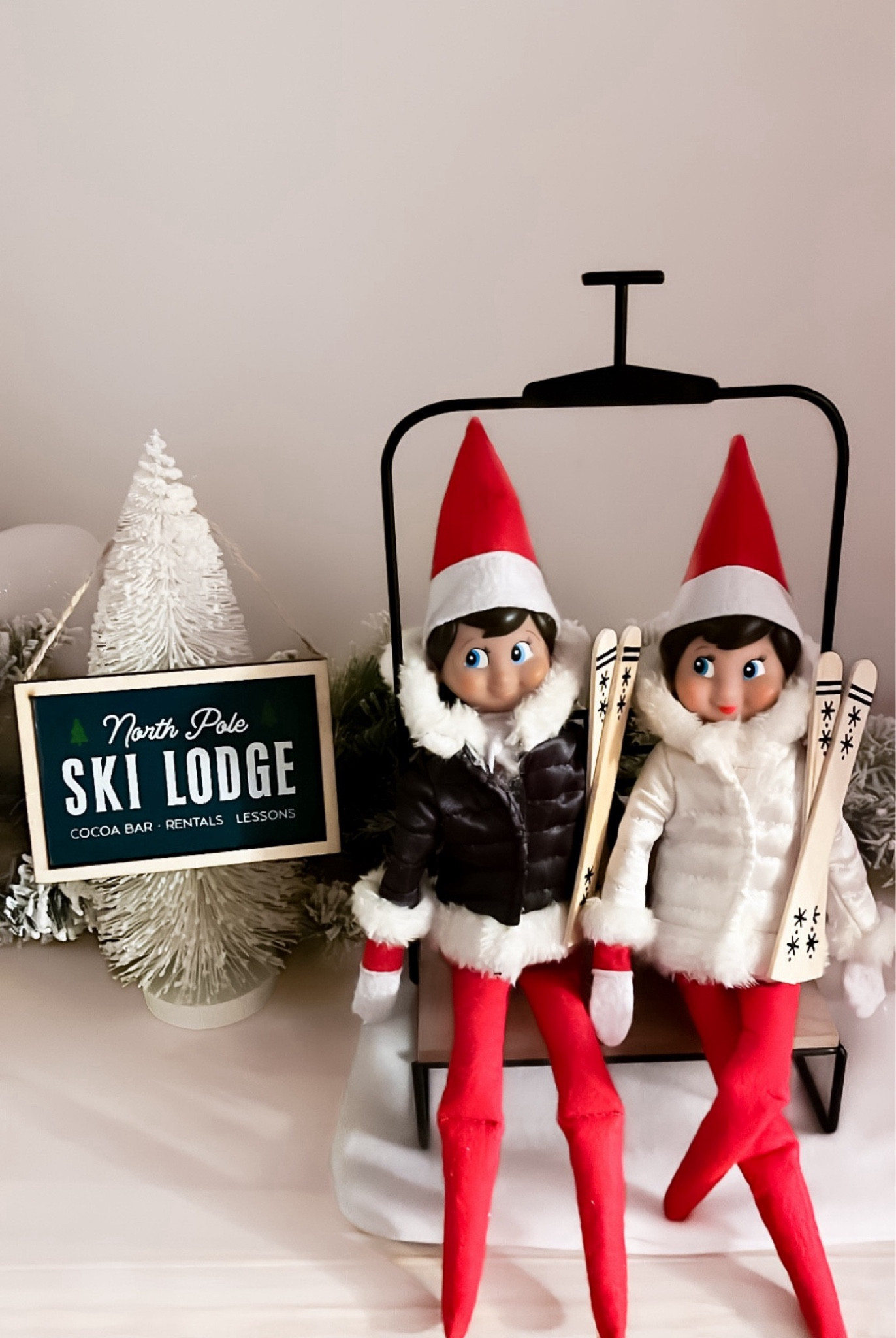 Elf on the shelf Ideas | Elf Props | Accessories for Elf on the Shelf | Ski Lodge | Ski elf scene | Elf on the Shelf | Christmas decorations #LTKkids #LTKHoliday

#LTKSeasonal #LTKFamily #LTKKids