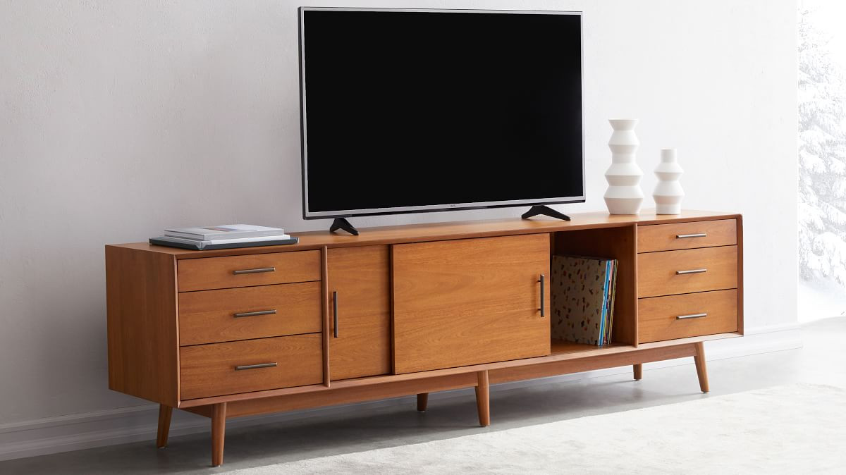 Mid-Century Media Console (96") | West Elm (US)