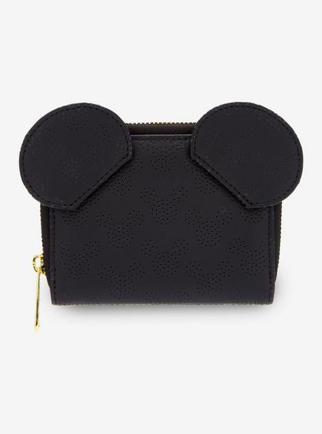 Loungefly Disney Mickey Mouse Silhouette Ears Wallet - BoxLunch Exclusive | BoxLunch | BoxLunch